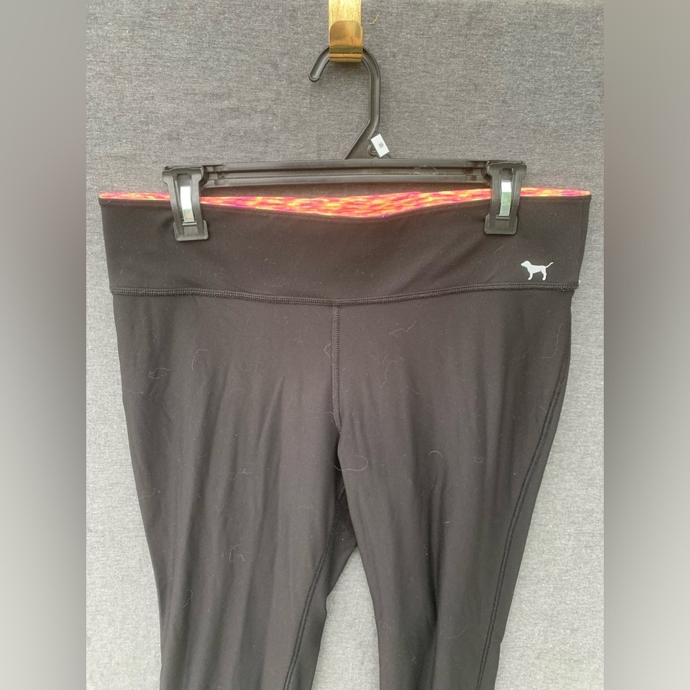 PINK by Victoria's Secret Black Yoga Leggings Reversible